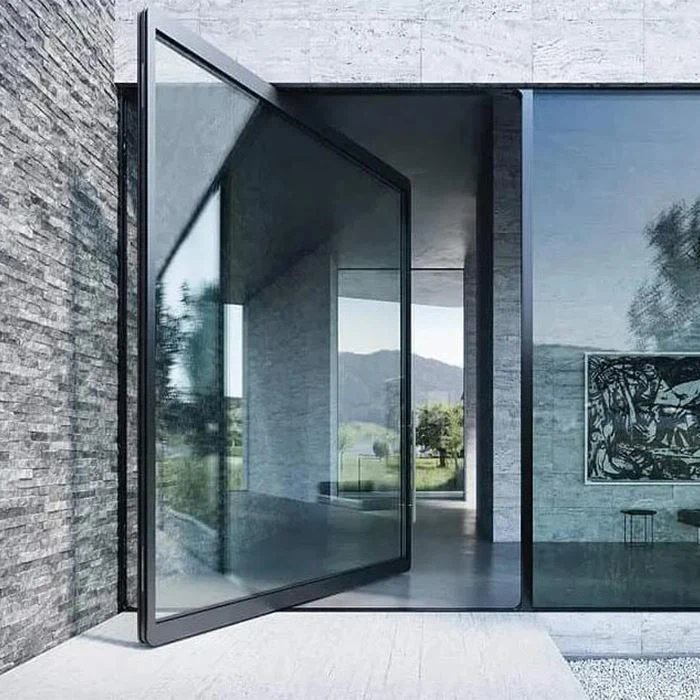 Aluminijasta vhodna vrata za trgovine